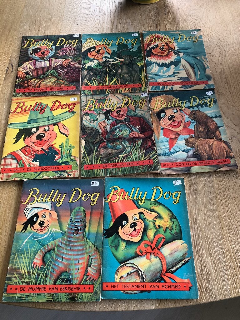 stripboeken- Bully Dog, Gelezen, Ophalen of Verzenden, Diversen, Meerdere stripboeken