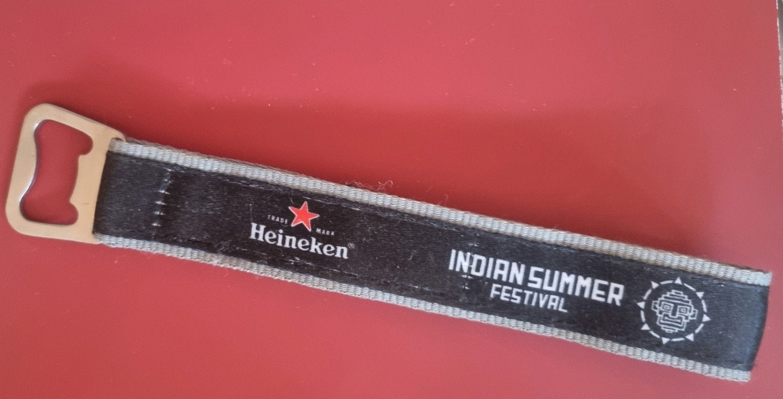 heineken flesopener, indian summier, Verzenden, Zo goed als nieuw, Flesopener, Heineken