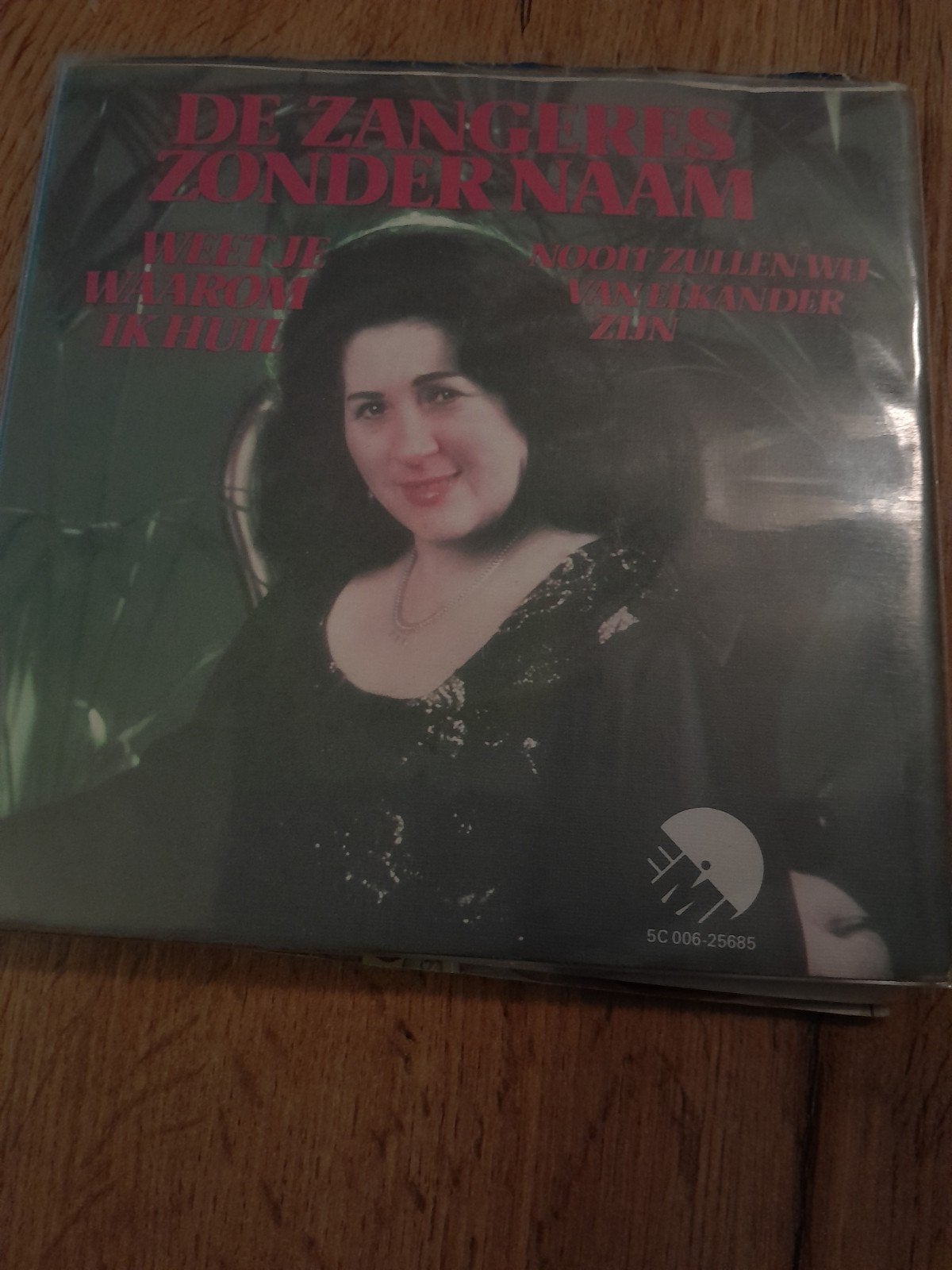 de zangeres zonder naam 7inch weet je waarom ik huil, Ophalen of Verzenden, Zo goed als nieuw, Nederlandstalig