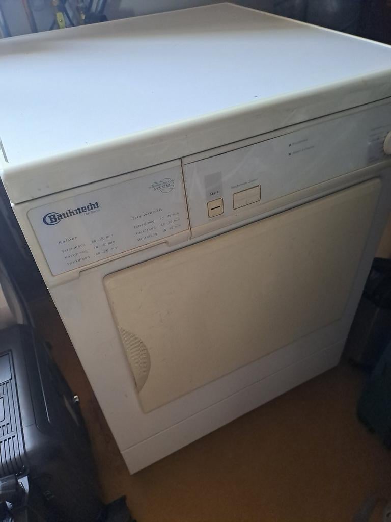 Bauknecht condens wasdroger - Betrouwbaar en efficiënt, Witgoed en Apparatuur, Wasdrogers, 6 tot 8 kg, Ophalen, Condens, 85 tot 90 cm