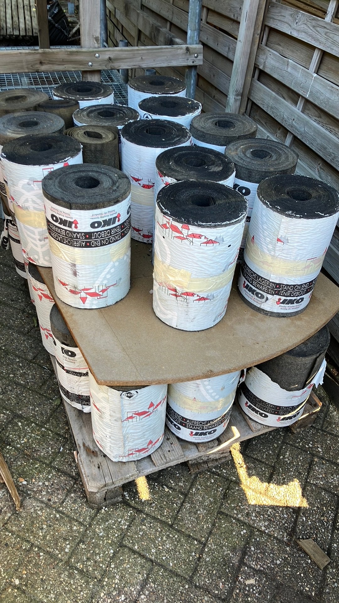 Iko onderlaag tbv tuinhuisje tuinhuis, Ophalen, Zo goed als nieuw, 250 cm of meer, Planken