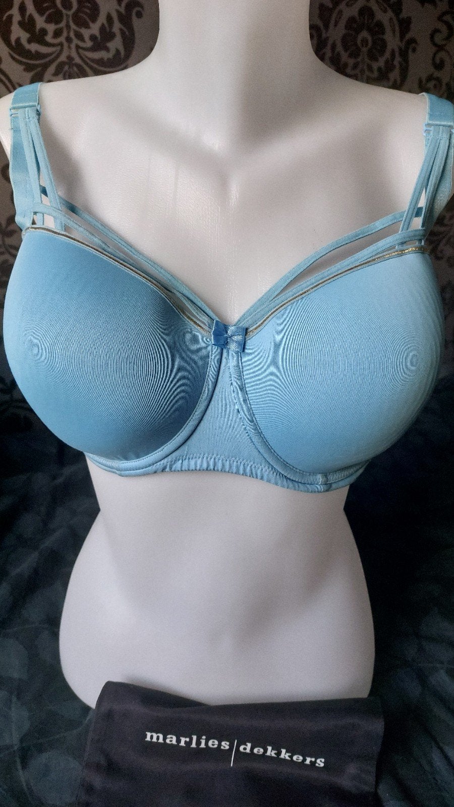 Marlies Dekkers Dame de Paris BH 85D, Marlies Dekkers, Verzenden, Blauw, BH