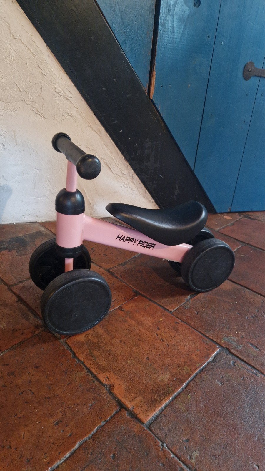 Loopfietsje, Ophalen