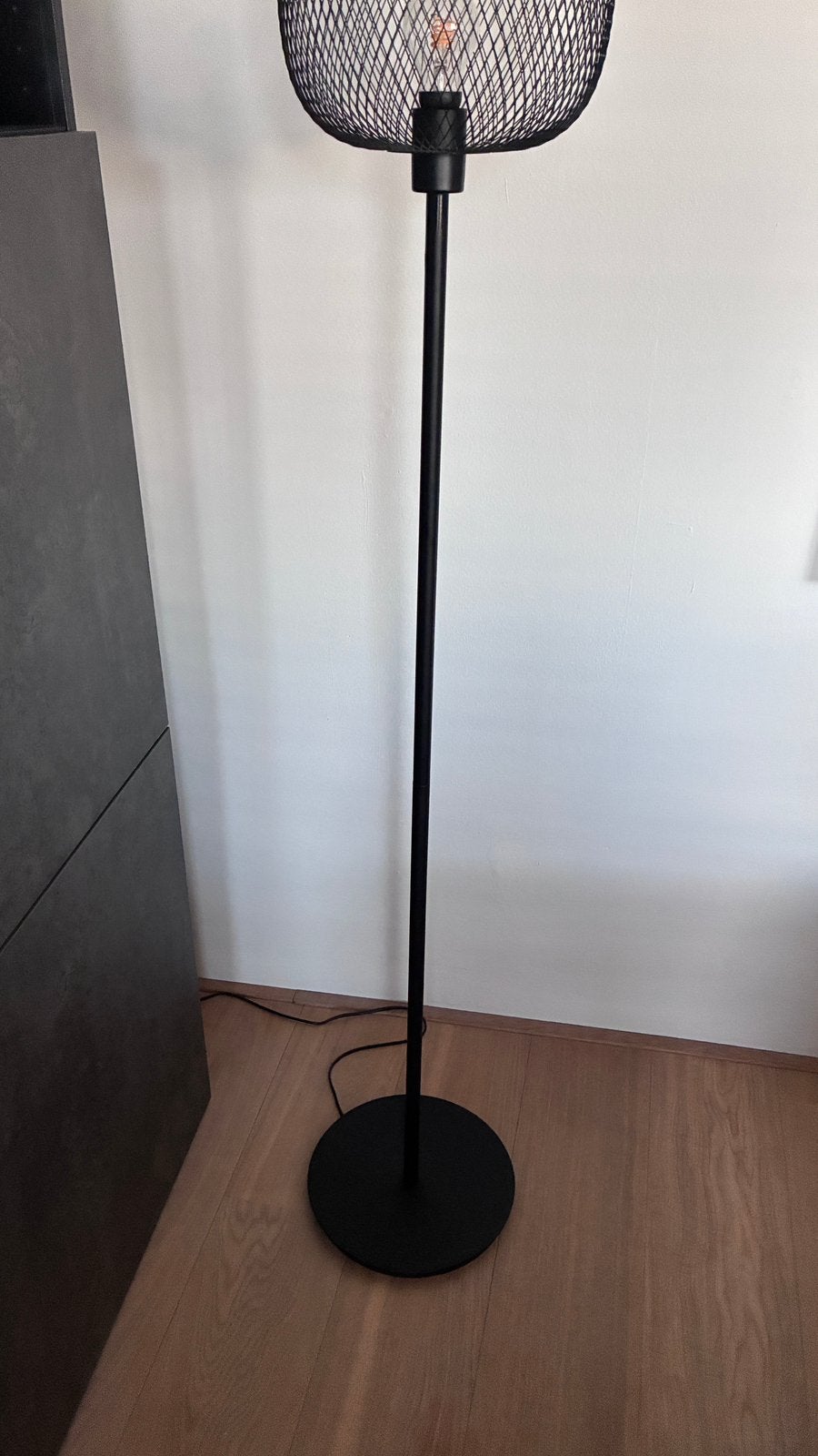 Ikea lampvoet Skaftet zwart, Ophalen, Zo goed als nieuw