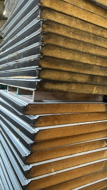 PIR Sandwichpanelen (100 mm) – Diverse Lengtes & Kleuren, Ophalen, Gebruikt, Overige materialen, 50 tot 100 mm