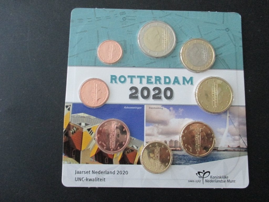 Jaarset 2020 Rotterdam unc, Ophalen of Verzenden, Koningin Beatrix, Euro's, Setje