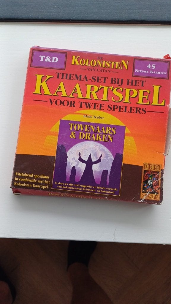 kaartspel nieuw Catan Tovenaars & Draken 999 games, Ophalen of Verzenden, Nieuw, 999 Games