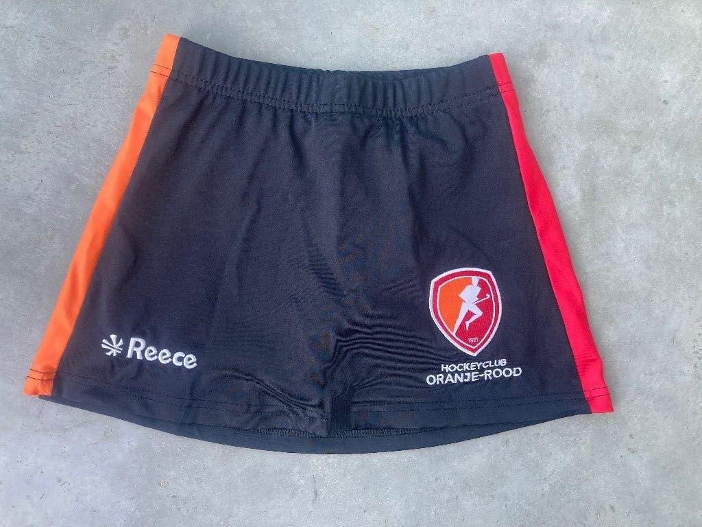 Hockeyrokje oranje rood maat 152, Ophalen of Verzenden, Zo goed als nieuw, Kleding
