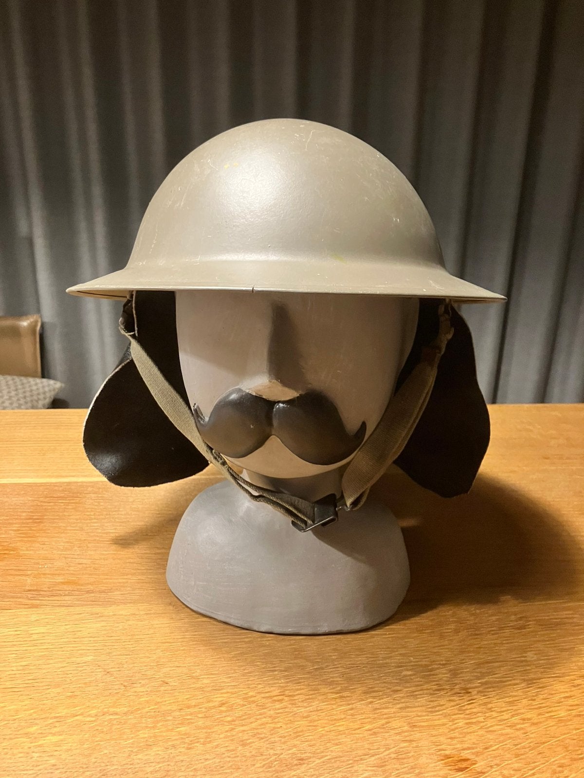 Vintage BB bescherming bevolking B.B. Helm mt 54 brandweer, Ophalen of Verzenden
