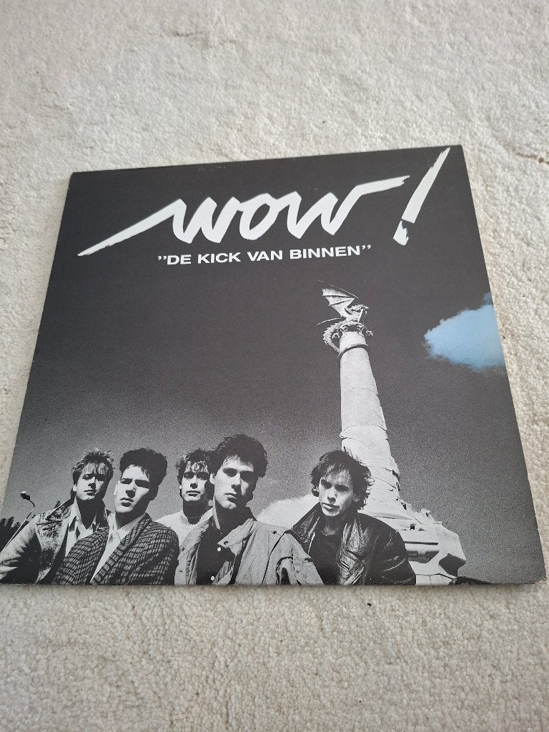 Lp nederpop WOW - " DE KICK VAN BINNEN", Ophalen of Verzenden, Gebruikt, 12 inch