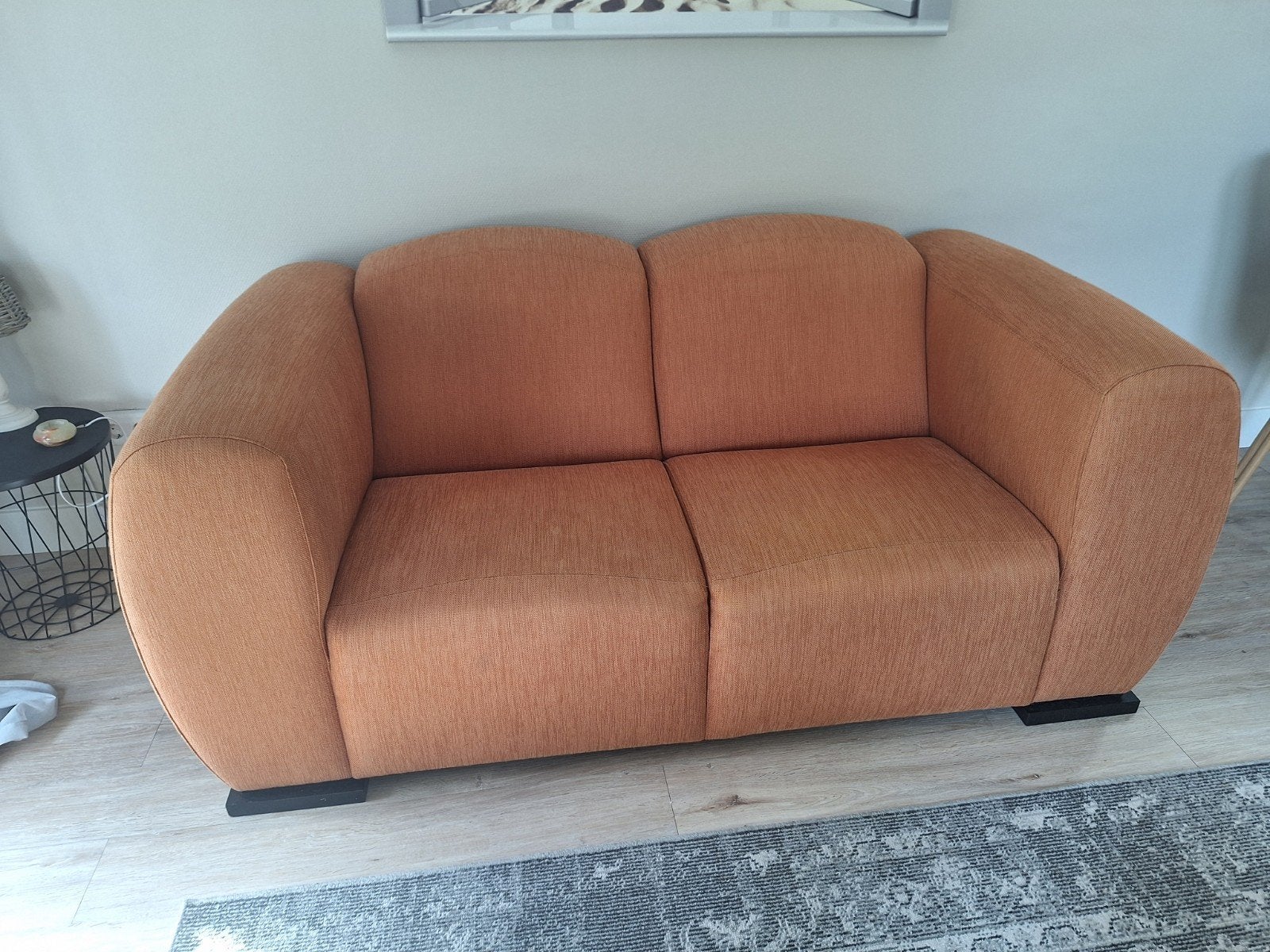 2 zits bankje, Gebruikt, 150 tot 200 cm, Tweepersoons, 75 tot 100 cm
