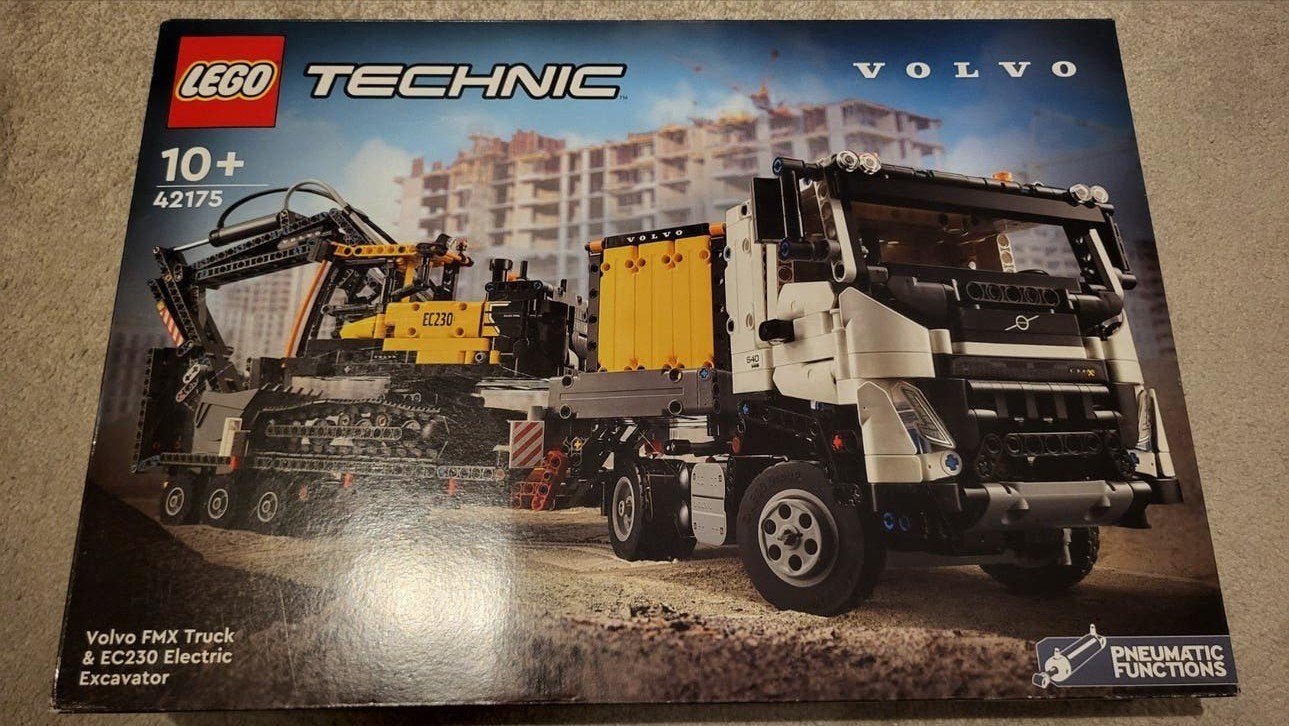 LEGO Technic 42175 Volvo FMX Truck &  Graafmachine, Ophalen, Zo goed als nieuw, Overige merken