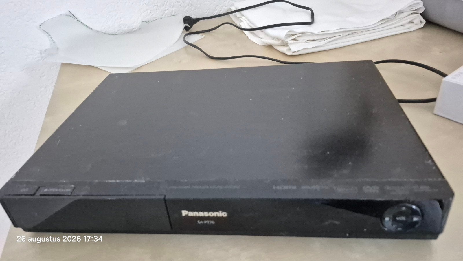 Panasonic DVD home theatre sound system, Audio, Tv en Foto, Blu-ray-spelers, Ophalen, Gebruikt, Panasonic