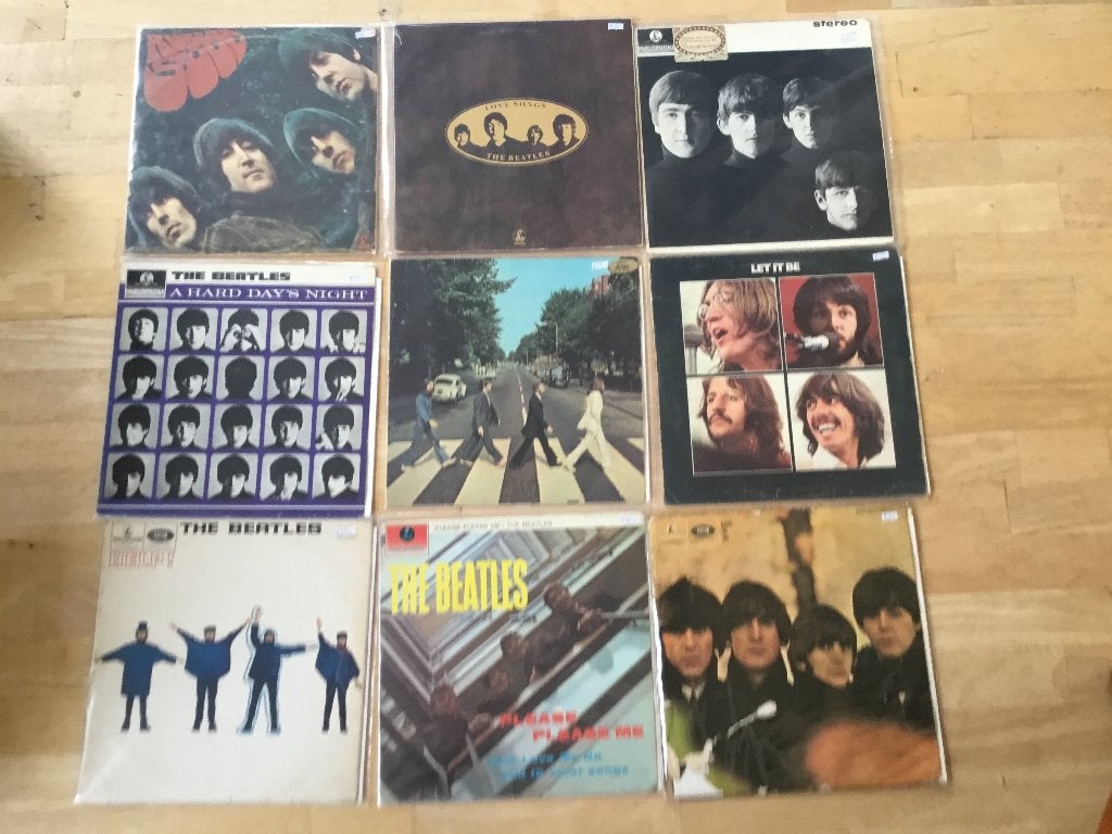 Elpees van the Beatles, LP, Gebruikt, Pop, Ophalen of Verzenden