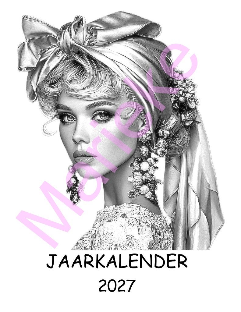 Kalenders om in te kleuren!, Overige thema's, Overige typen, Nieuw, Ophalen of Verzenden