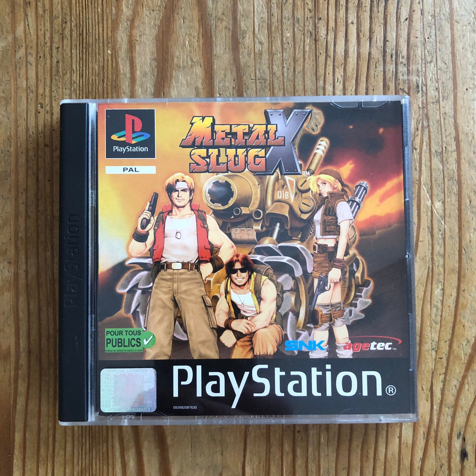 Metal Slug X (10) - Playstation 1 (nieuwstaat), Spelcomputers en Games, Games | Sony PlayStation 1, 2 spelers, Ophalen of Verzenden