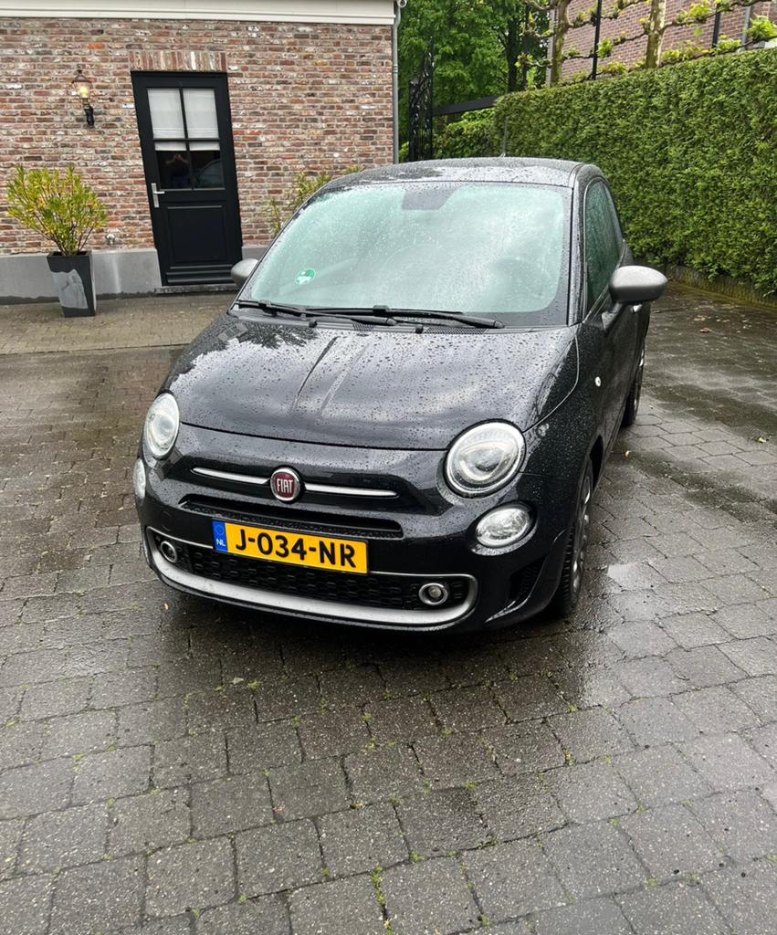 Fiat 500 1.2 69pk 2020 Zwart, Auto's, Fiat, Particulier, ABS, Airbags, Airconditioning, Android Auto, Apple Carplay, Automatische klimaatregeling