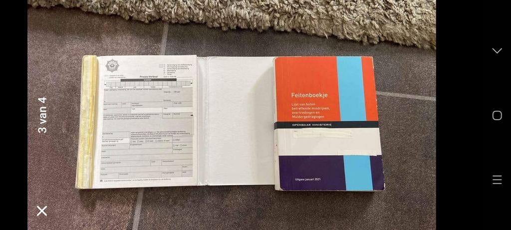 Te Koop ROC Amsterdam Handhaving studieboeken, Ophalen of Verzenden, Zo goed als nieuw, Overige niveaus