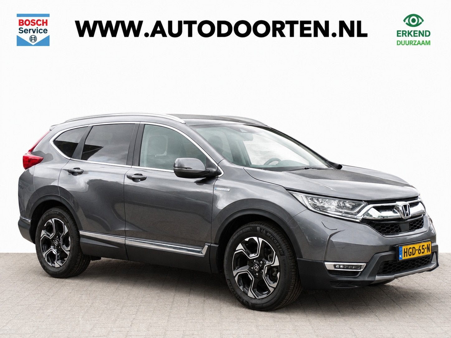 Honda CR-V 2.0 Hybrid Lifestyle|Trekhaak|Adaptief|Carplay|Le, Auto's, Honda, Gebruikt, Bedrijf, SUV of Terreinwagen, Te koop