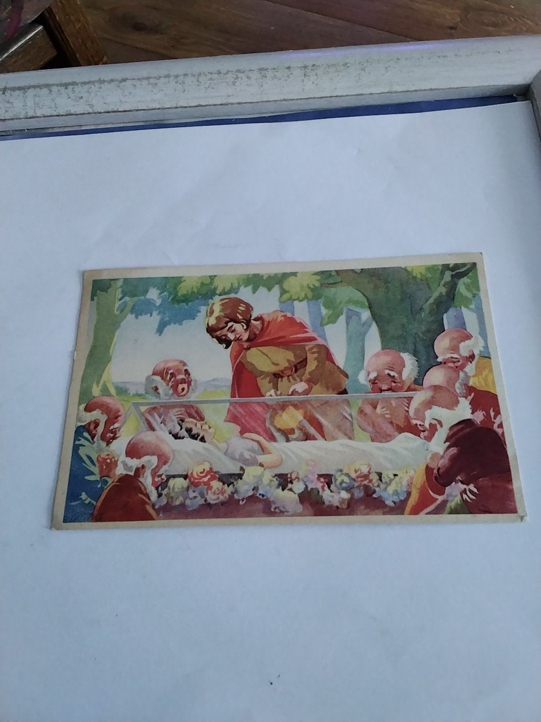 PRINS BIJ SNEEUWWITJE  IN GLAZEN KIST 1941, Ophalen of Verzenden, 1920 tot 1940, Overige thema's