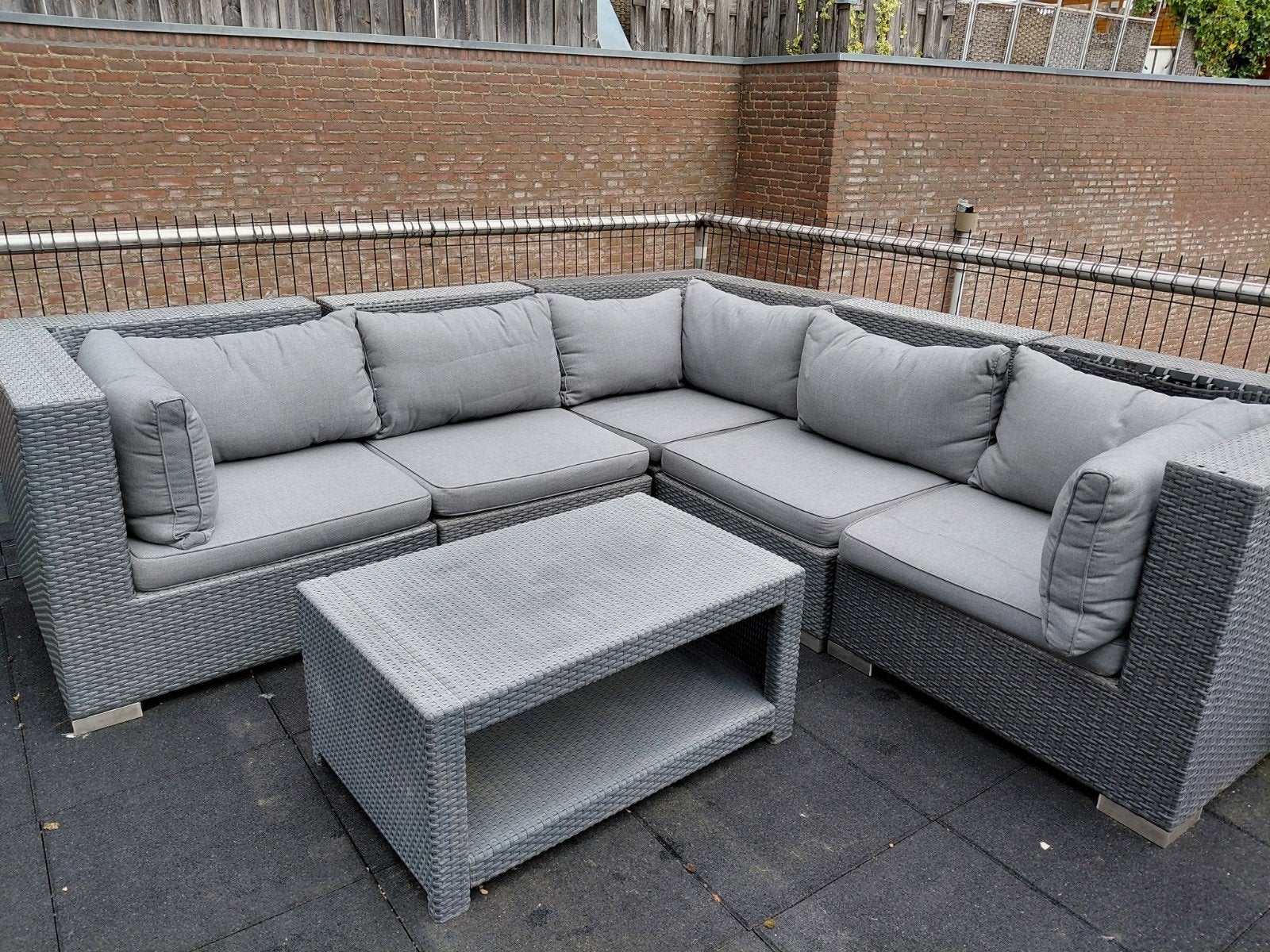 Loungebank 2,55m x 2,55m, Tuin en Terras, Ophalen, Gebruikt, Bank