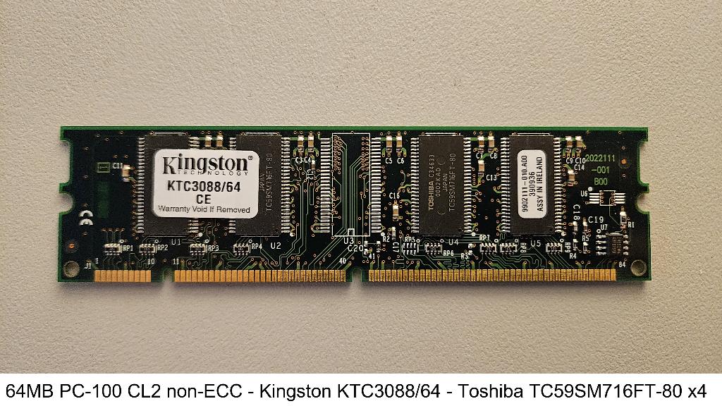 Vintage 168-pins SDRAM (PC66 PC100 PC133), Ophalen of Verzenden