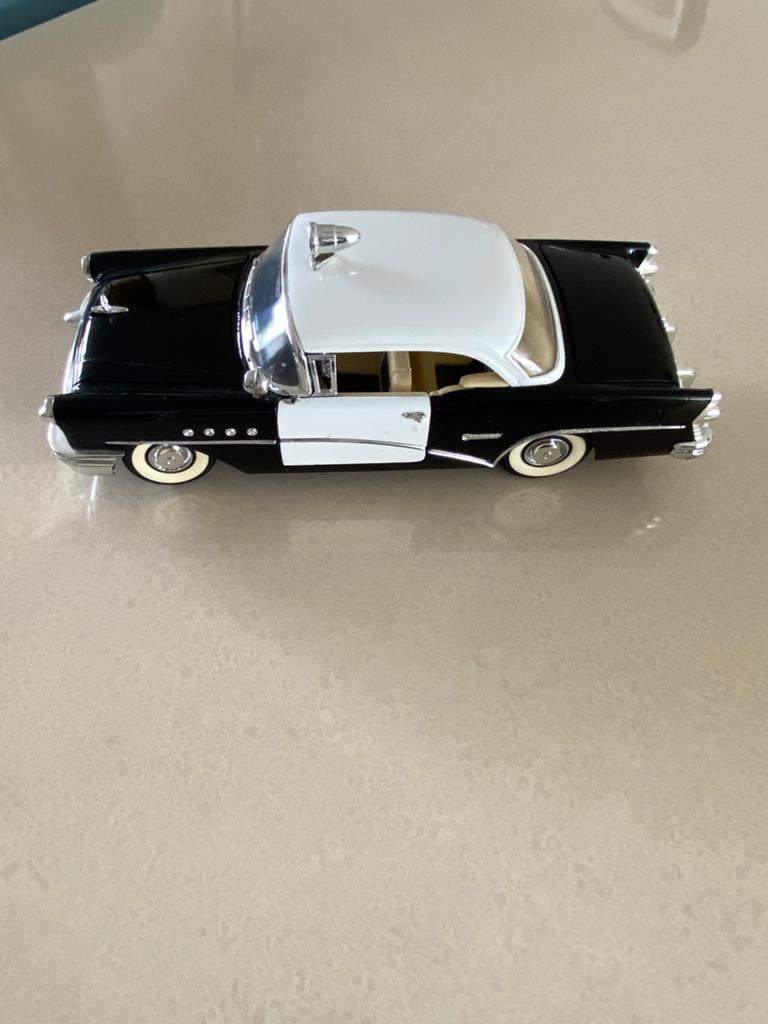 Buick Century 1955 Police Zwart-Wit, Ophalen, Zo goed als nieuw, Overige merken