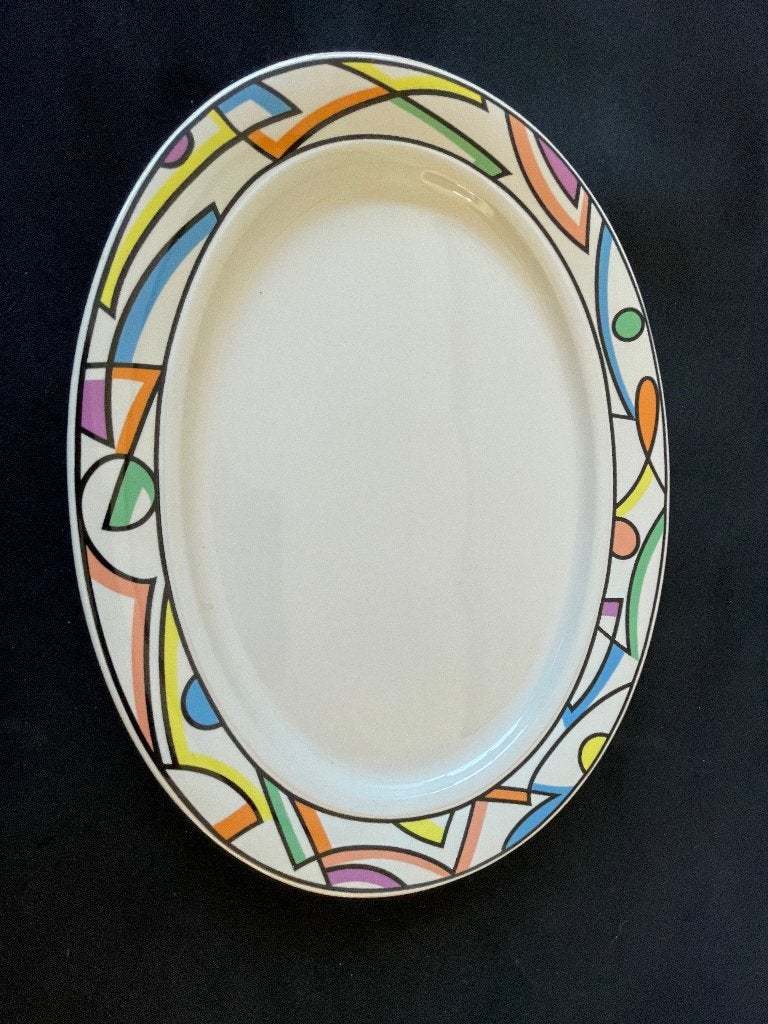 Rosenthal 2 serveerschalen – ontwerp Dorothy Hafner, Ophalen