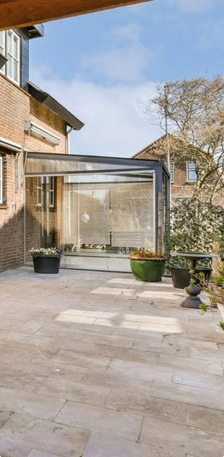 Serre glas, Ophalen, Gebruikt, Serre