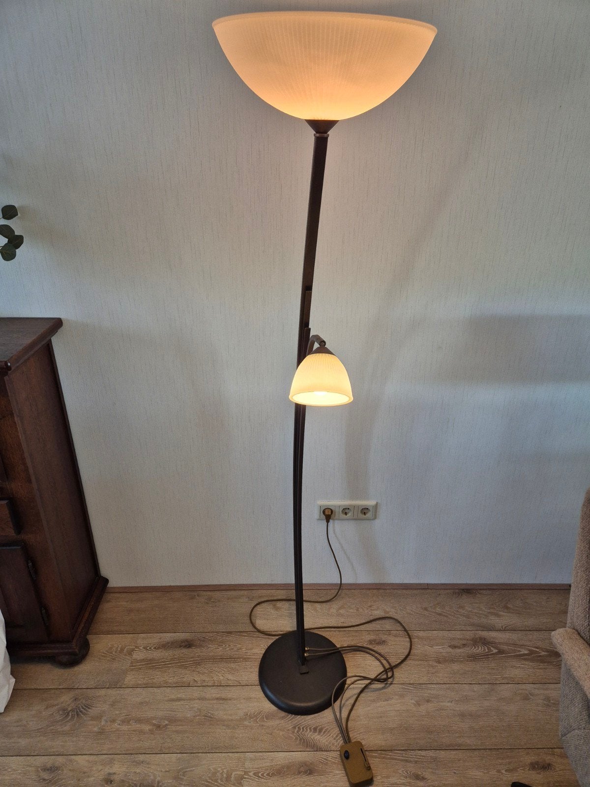 MASTERLIGHT Staande lamp, Ophalen, E27 (groot), Zo goed als nieuw, Metaal