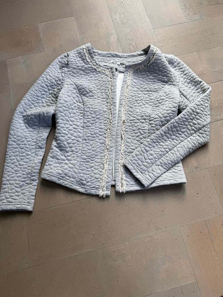 Tramontana Lichtgrijs Jasje/bolero Maat M, Maat 38/40 (M), Ophalen of Verzenden, Zo goed als nieuw, Jasje