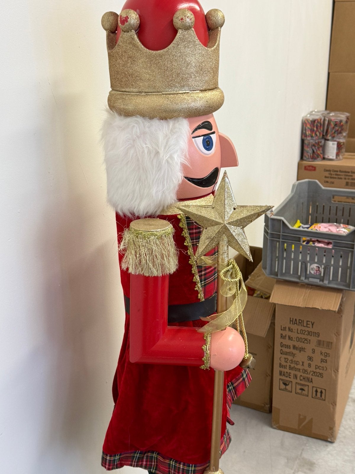 Grote bewegend kerst pop met geluid, Diversen, Kerst, Ophalen of Verzenden, Zo goed als nieuw