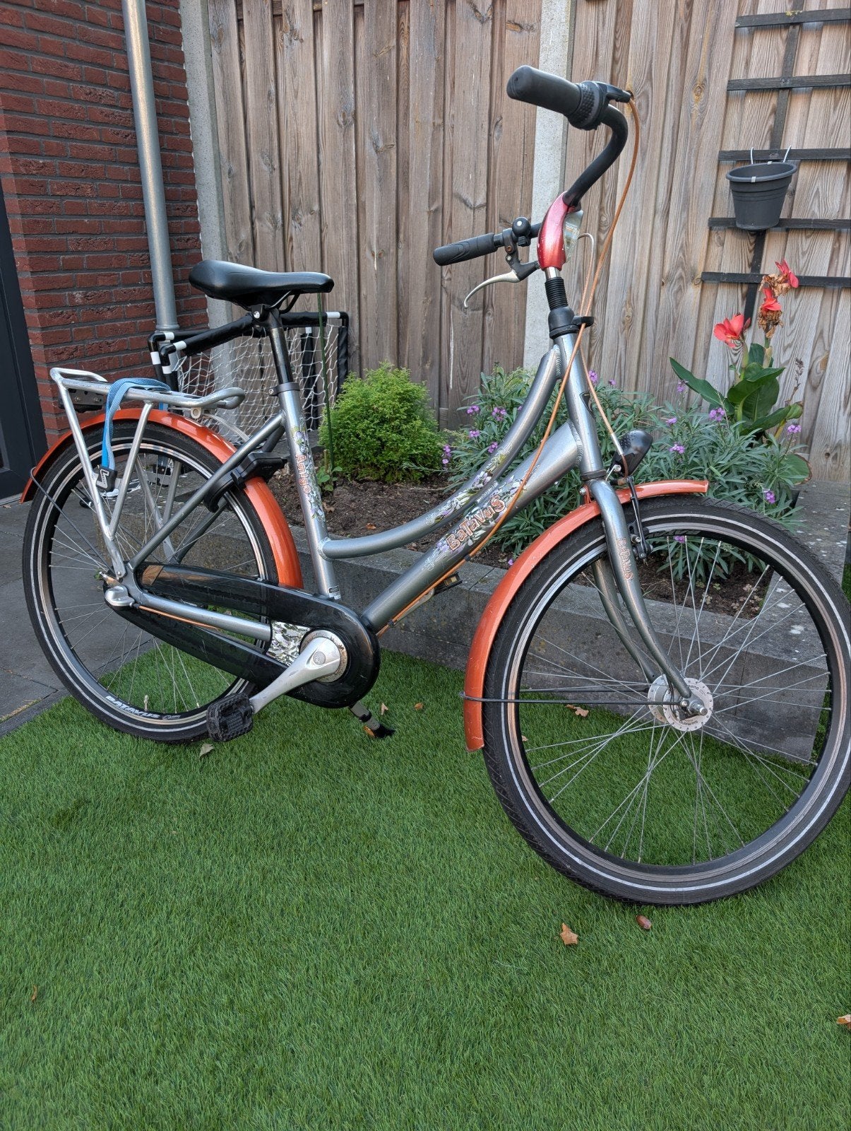 Batavus Amigo meisjesfiets 26 inch, Gebruikt, Batavus, Handrem, Ophalen