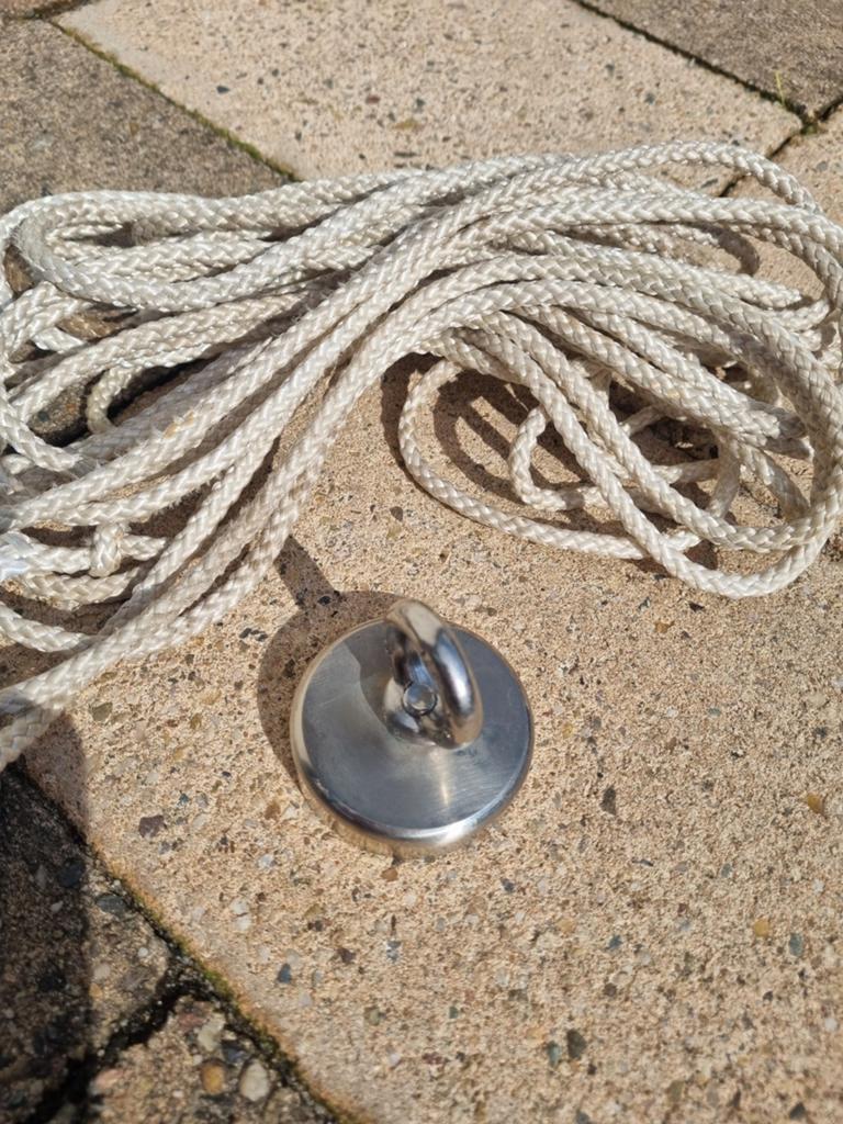 Vismagneet 150kg ZGAN, Hobby en Vrije tijd, Metaaldetectors, Ophalen of Verzenden, Zo goed als nieuw, Minelab
