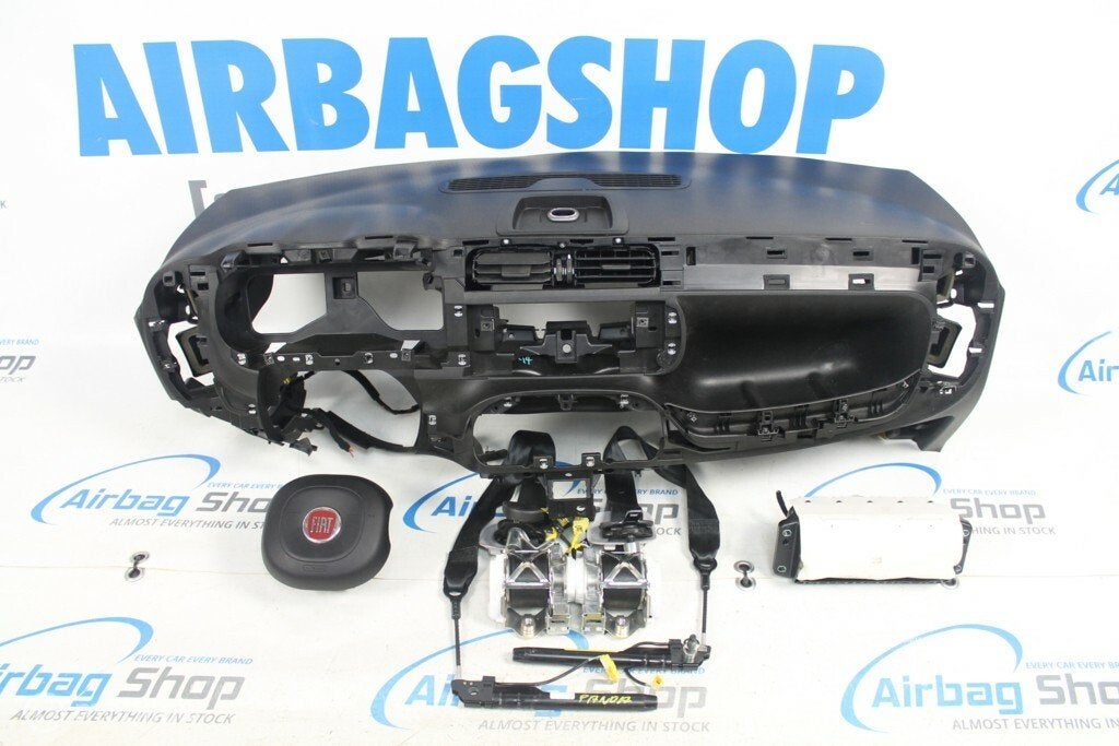 Airbag set - Dashboard zwart met GPS Fiat Panda (2012-heden), Auto-onderdelen