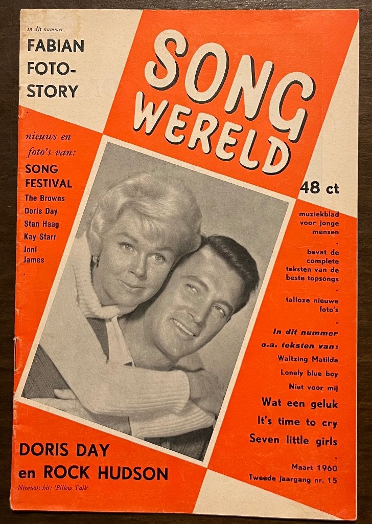 SONGWERELD NO.15/1960 PLATENGIDS MUZIEKBLAD, Verzenden, 1940 tot 1960, Nederland, Tijdschrift