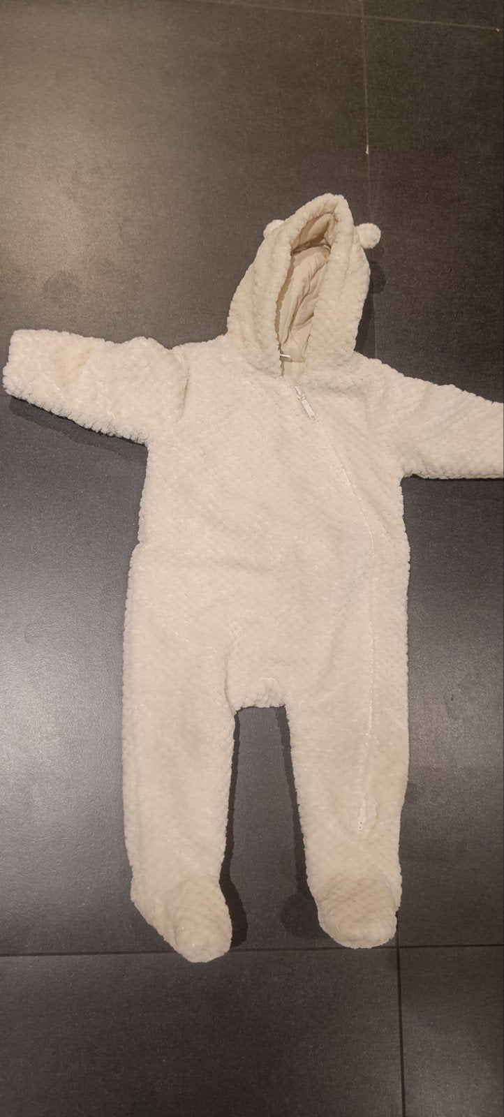 Warm winterpakje met capuchon voor baby's, Ophalen of Verzenden, Zo goed als nieuw, Onbekend, Jongetje of Meisje