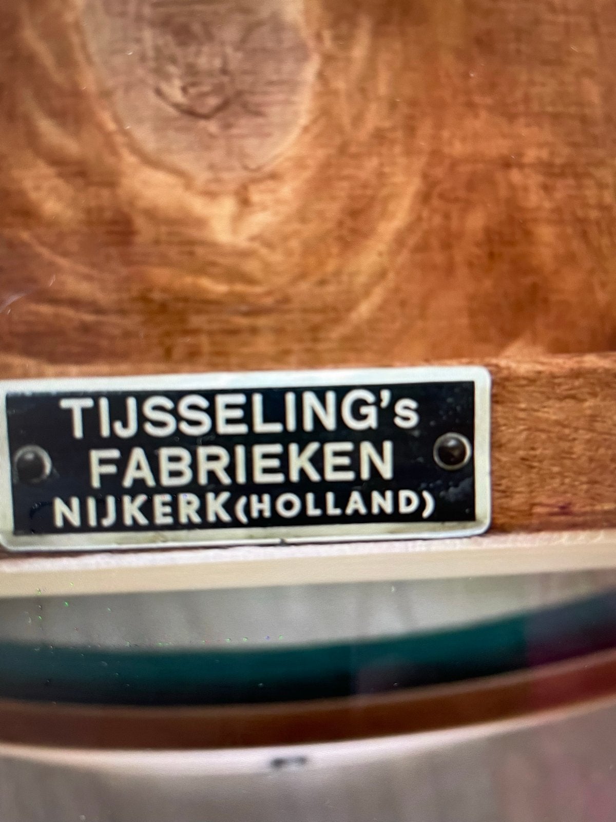 Set van 6 vintage stoelen van Tijsseling's Fabrieken, Ophalen