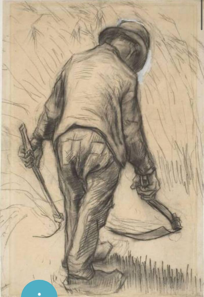 De maaier op hout, Ophalen