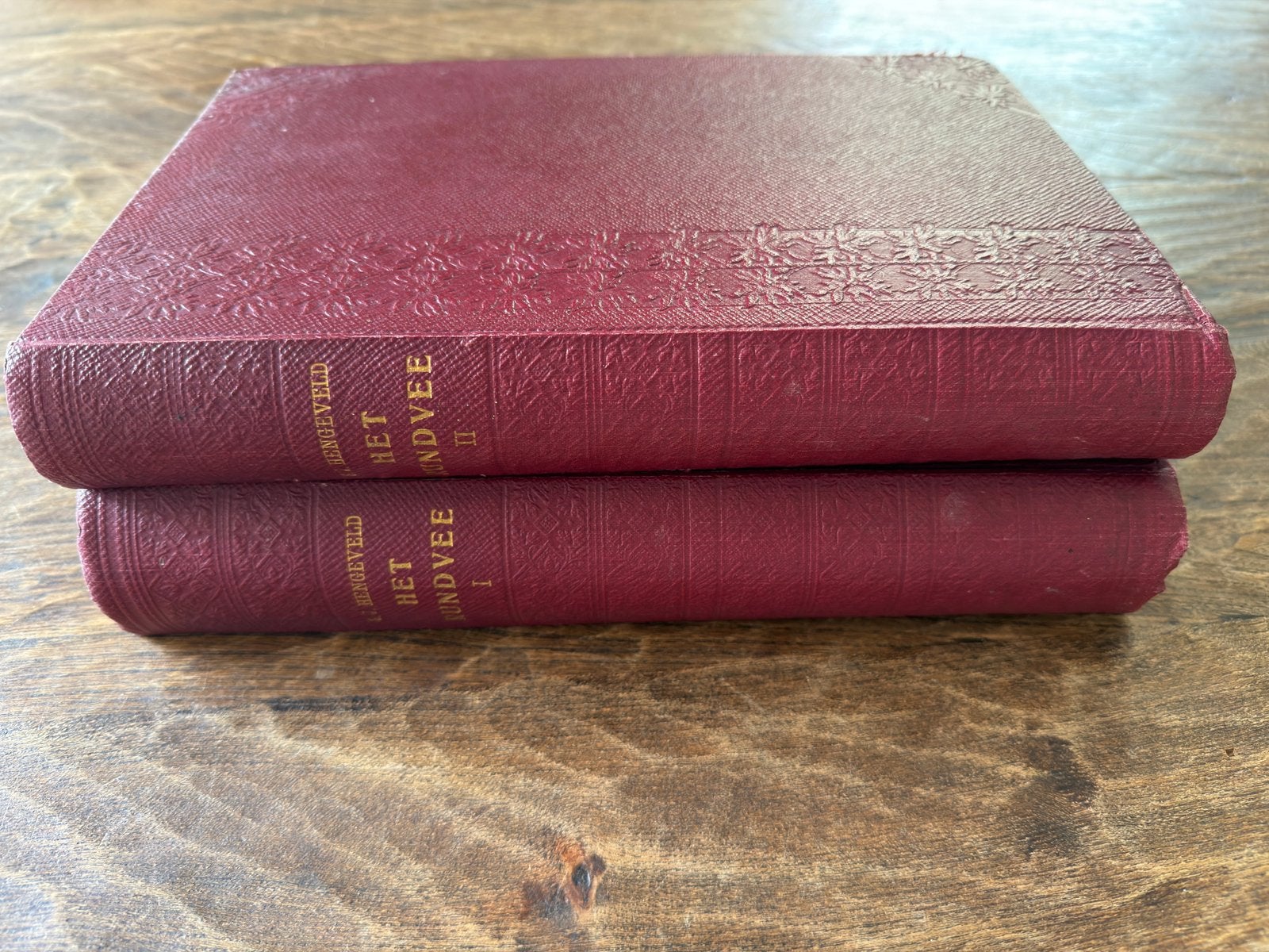 Zeldzame comp 2-delige set (1865) G.J. Hengeveld Het Rundvee, Ophalen