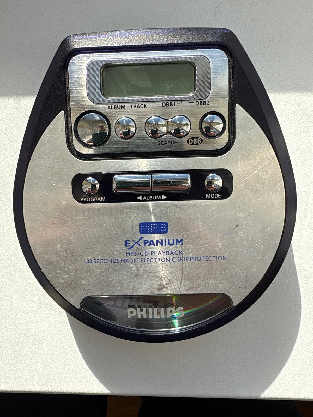 Philips EXPANDIUM 220/00C Draagbare CD/MP3-speler, Ophalen, Gebruikt, Philips, Draagbaar