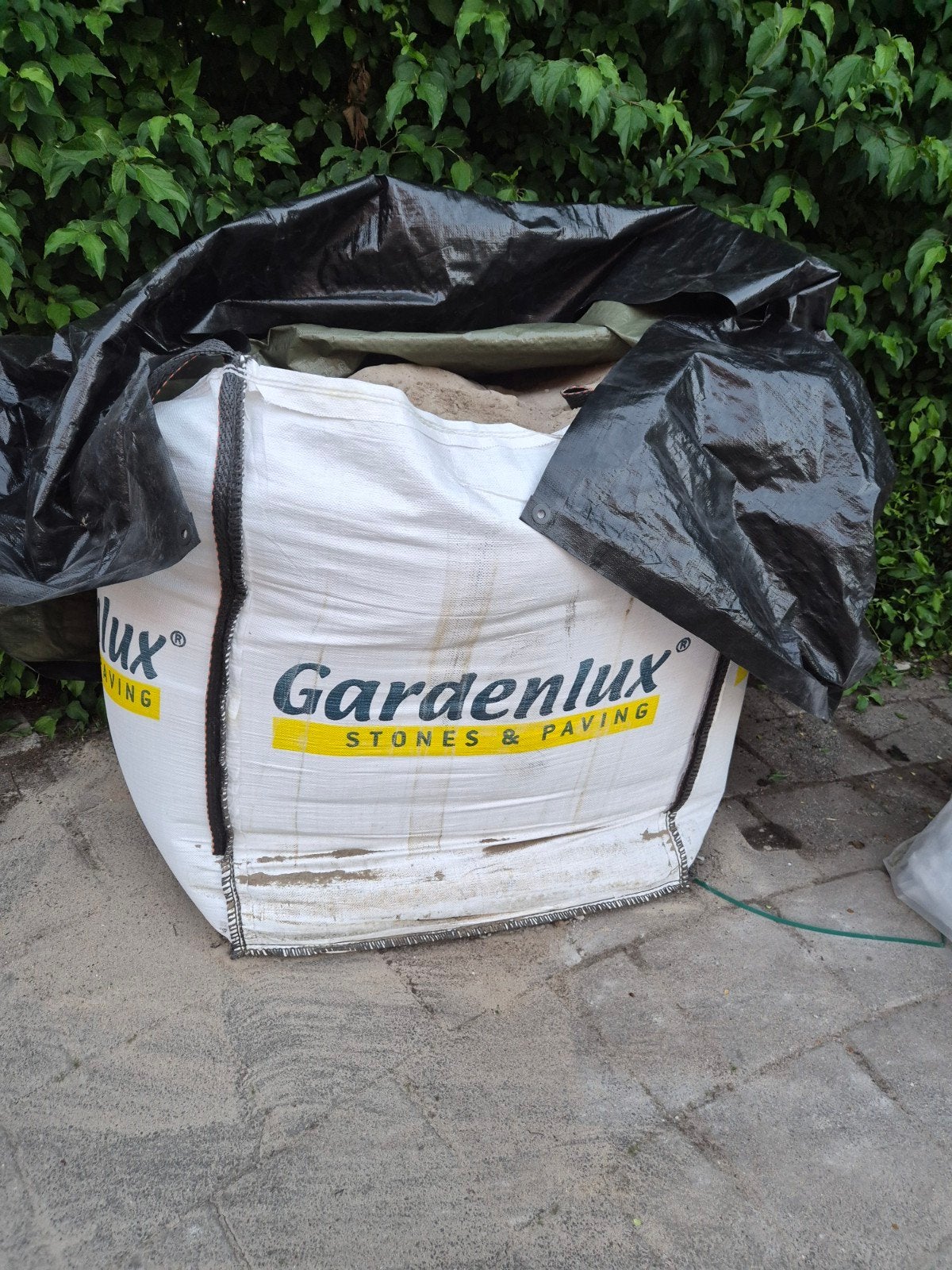 Zand straatzand tuin terras nieuw, Ophalen, Nieuw