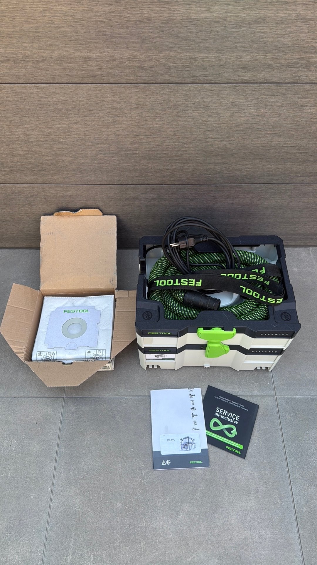 FESTOOL CTL SYS STOFZUIGER, Doe-het-zelf en Verbouw, Reinigingsmachines, Ophalen of Verzenden, Zo goed als nieuw, Overige typen