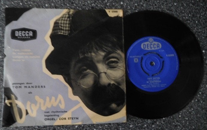Dorus (Tom Manders) - twee motten (EP-tje) vanaf € 2,00), Ophalen of Verzenden, Zo goed als nieuw, 7 inch, Levenslied of Smartlap