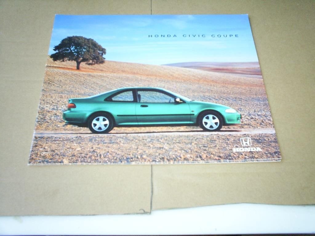 Honda Civic Coupe [ 2 / 1994 12 pag. Duits ], Verzenden, Zo goed als nieuw, Honda