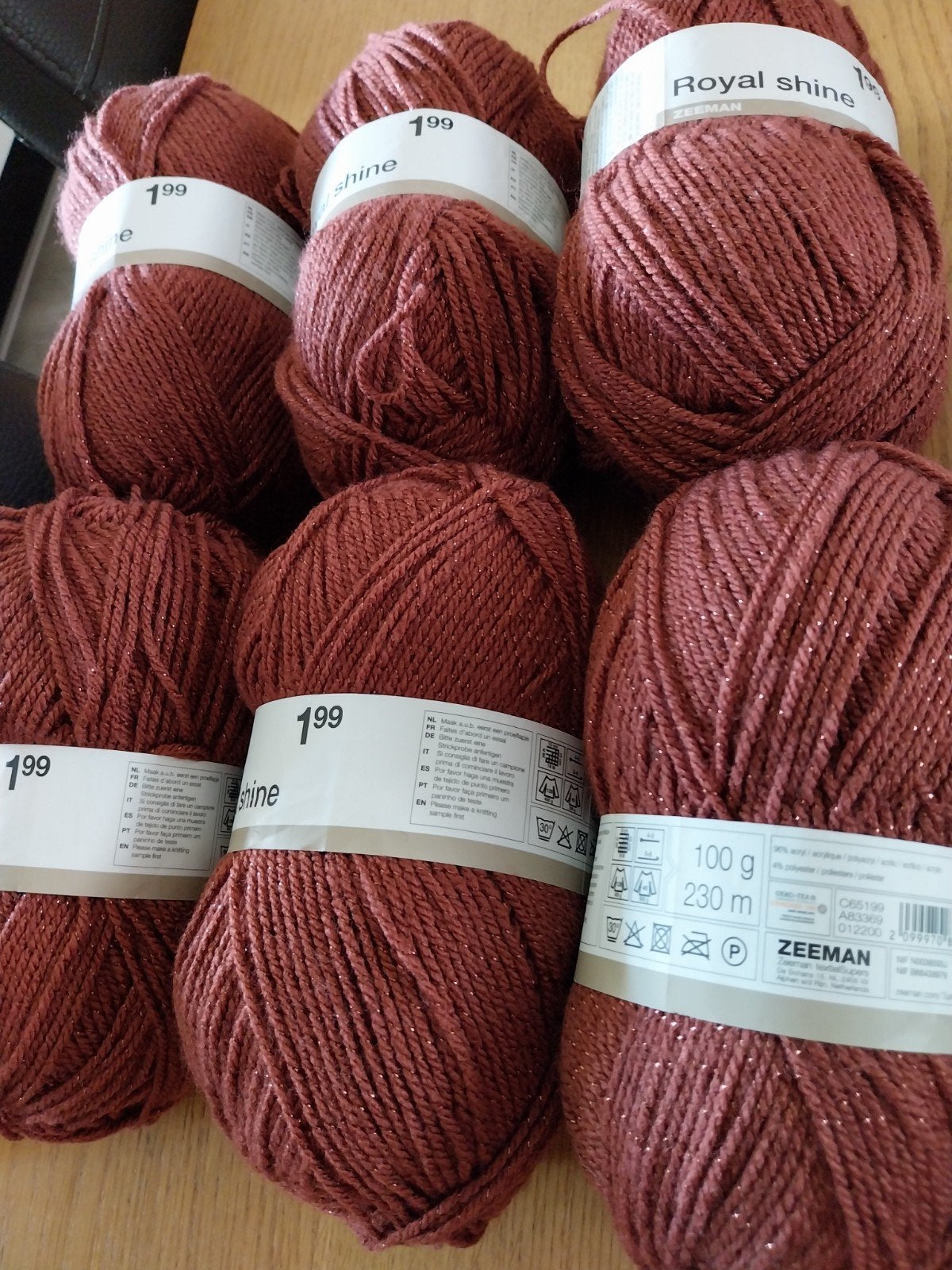 6 x garen 100 gr, 8 x garen 50 gr, Ophalen, Nieuw, Breien of Haken, Wol of Garen