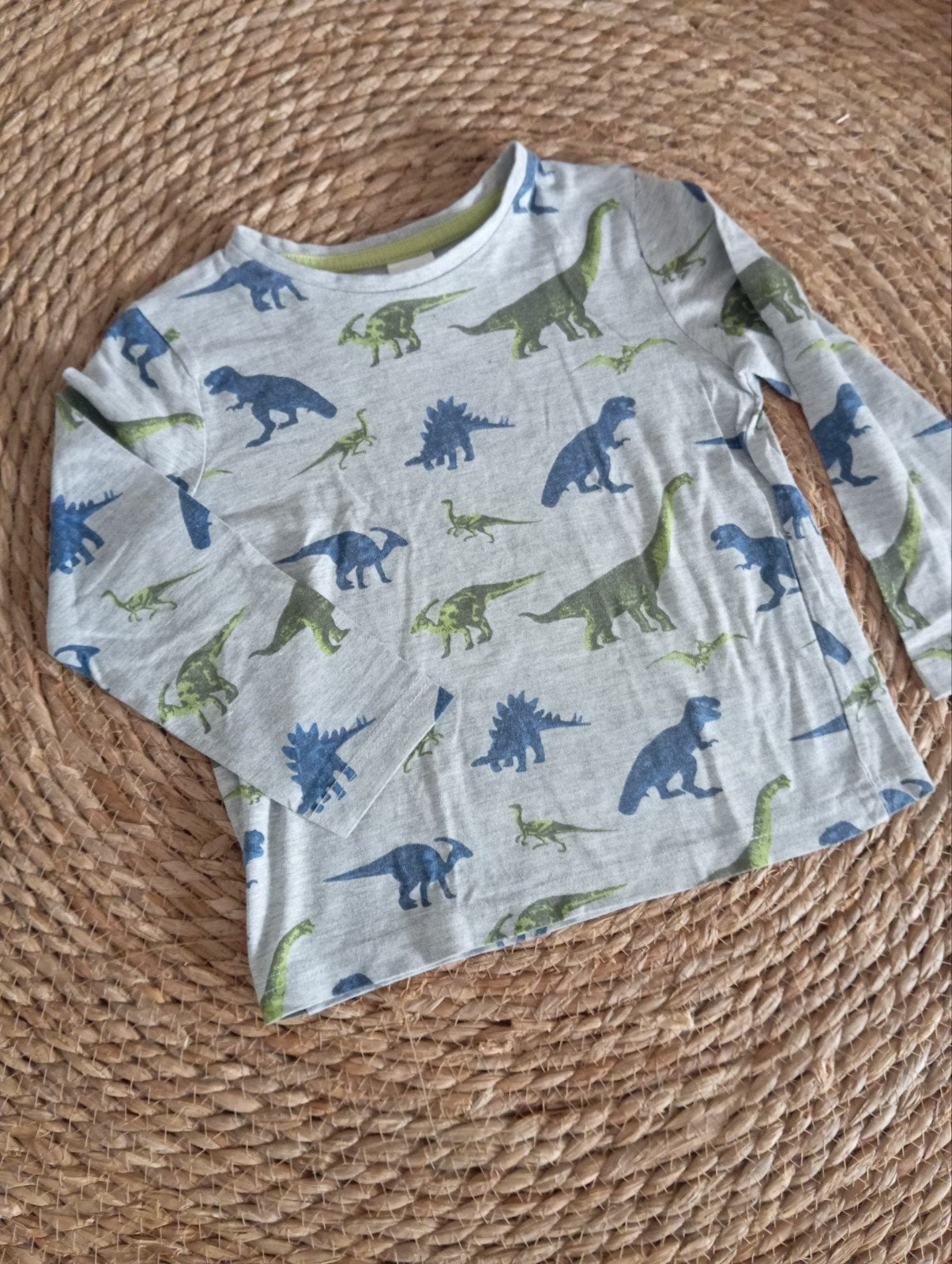 C&A shirt maat 104 met stoere dinosaurus print, Kinderen en Baby's, Kinderkleding | Maat 104, Ophalen of Verzenden, C&A, Jongen