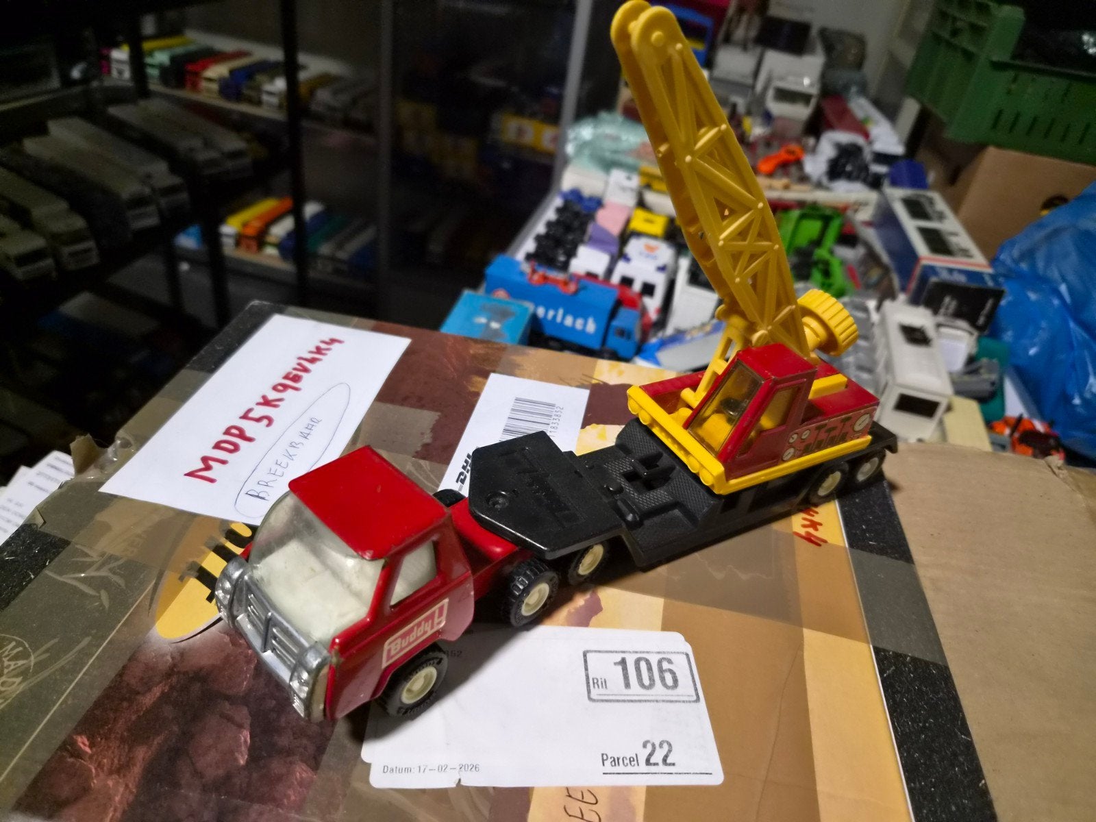 Drie tonka vrachauto.s, Tonka, T, Ophalen of Verzenden, Zo goed als nieuw