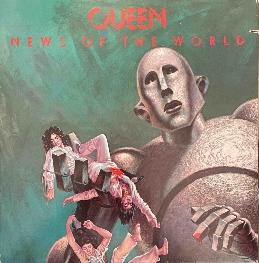 Queen - News Of The World, Cd's en Dvd's, LP, Gebruikt, Ophalen of Verzenden, Gatefold hoes