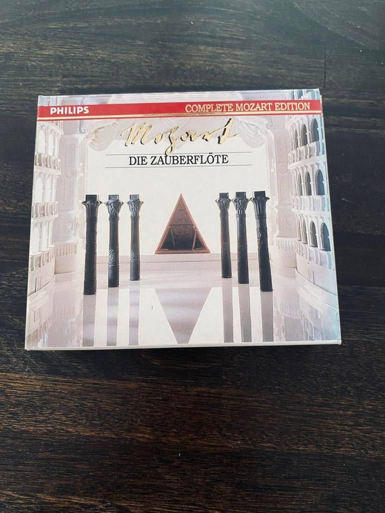 Mozart: Die Zauberflöte - Complete Mozart Edition (Philips), Met libretto, Verzenden, Opera of Operette, Zo goed als nieuw